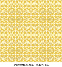 Abstract seamless pattern of yellow color for wallpapers and background. 