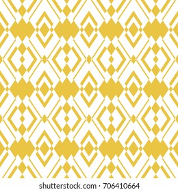 Abstract seamless pattern of yellow color for wallpapers and background.