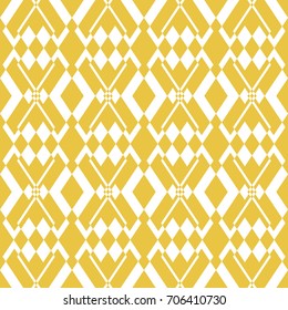 Abstract seamless pattern of yellow color for wallpapers and background.