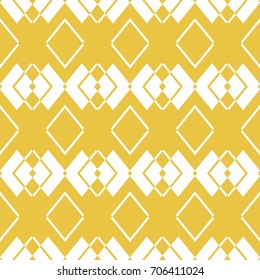 Abstract seamless pattern of yellow color for wallpapers and background.