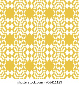 Abstract seamless pattern of yellow color for wallpapers and background.
