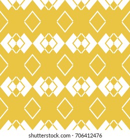 Abstract seamless pattern of yellow color for wallpapers and background.