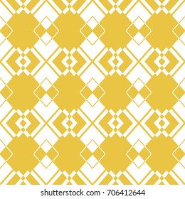 Abstract seamless pattern of yellow color for wallpapers and background.