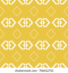 Abstract seamless pattern of yellow color for wallpapers and background.