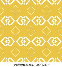 Abstract seamless pattern of yellow color for wallpapers and background.