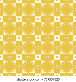 Abstract seamless pattern of yellow color for wallpapers and background.