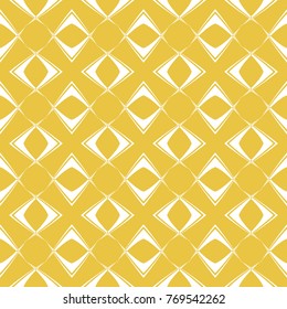 Abstract seamless pattern of yellow color for wallpapers and background.