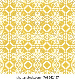 Abstract seamless pattern of yellow color for wallpapers and background.