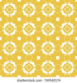 Abstract seamless pattern of yellow color for wallpapers and background.
