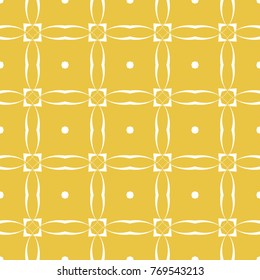 Abstract seamless pattern of yellow color for wallpapers and background.
