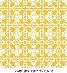 Abstract seamless pattern of yellow color for wallpapers and background.
