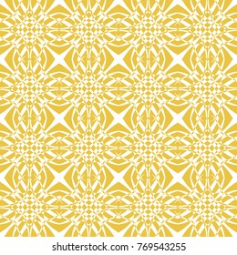 Abstract seamless pattern of yellow color for wallpapers and background.
