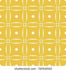 Abstract seamless pattern of yellow color for wallpapers and background.
