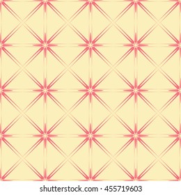 Abstract seamless pattern of yellow and light coral color for wallpapers and background. Seamless line geometric background .Straight Lines Background.
