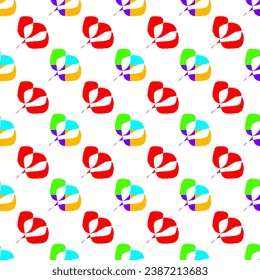 Abstract seamless pattern.abstract flower pattern.Multicolored floral background. wallpaper illustration. colorful product background. wrapping paper pattern.printed image surface.Vector illustration.