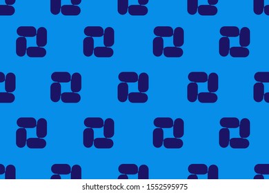 abstract seamless pattern.blue color. modern minimal  style. for texture, wallpaper, gift, cover, decor, background, interior, cloth, fabric, etc. 