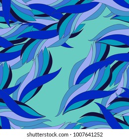 Abstract seamless patterns in the form of waves.