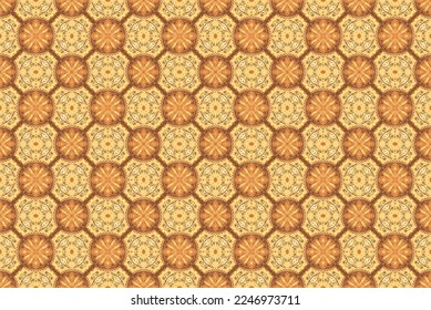 Abstract seamless patterns, geometric patterns, and batik patterns are designed for use in interior, wallpaper, fabric, curtain, carpet, clothing, Batik, satin, background, and Embroidery style.