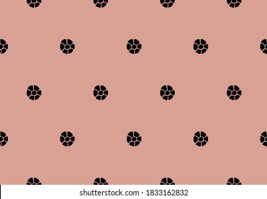 Abstract seamless patterns with hand drawn flowers. Organic cut out shapes, wall decoration, trendy design for print, fabric, textile. Vector illustration