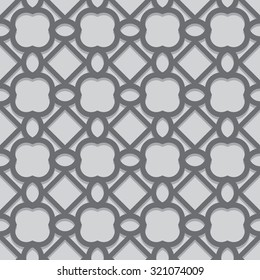 Abstract seamless patterns in Islamic style. Vector illustration