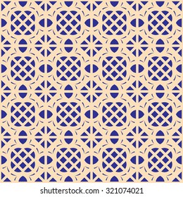 Abstract seamless patterns in Islamic style. Vector illustration