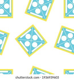 Abstract seamless  patterns with ornament for wallpapers. On white background. Vector illustration. tosca yellow white.