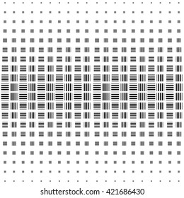 Abstract seamless patterns with squares