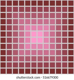 Abstract seamless patterns with squares. Vector illustration