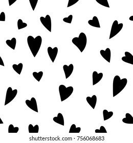 Abstract seamless patterns, vector backgrounds, black and white designs