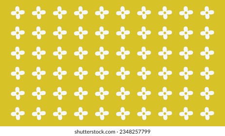 patrones abstractos sin fisuras con flores de margarita de groovía vintage. Diseño retro de superficie de fondo vectorial floral, textil, papelería, papel envolvente, cubiertas. Estilo de los años 60, 70 y 80