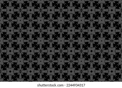 Abstract seamless patterns,batik patterns,seamless batik patterns, seamless wallpaper are designed for use in textile, wallpaper, fabric, curtain, carpet, clothing, Batik,  background, and Embroidery 