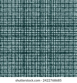 Abstract seamless pattern.Simple graphic check texture. Blue green checks.small and big size lines used dell green with light cyan background.simple cyan checks patterns.