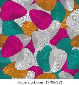 Abstract seamless pattern.Vector illustration