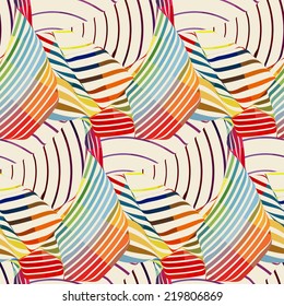 Abstract seamless pattern.Vector illustration.