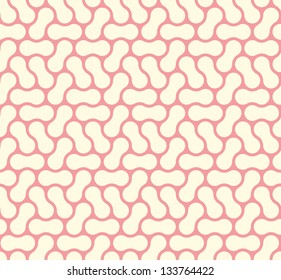 Abstract seamless peanuts texture. Vector illustration background.
