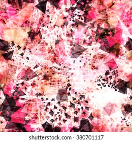 Abstract seamless pink background for brochure, flyer design template. Background for book design, blank, print design.