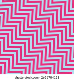 abstract seamless Pink colour diagonal zig zag pattern blue background for backdrop banner, presentation, or cover purpose