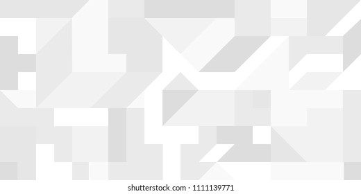 Abstract seamless polygon pattern of geometric shapes. Mosaic backdrop Triangle, square rough vector.
