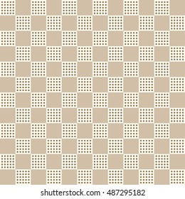 Abstract seamless rectangles pattern. Modern stylish texture. Repeating geometric shapes. Contemporary graphic design. Vector background.