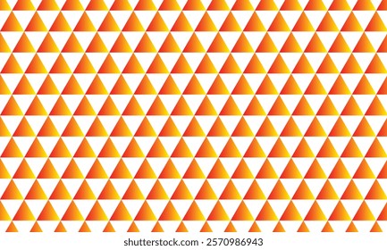 abstract seamless red yellow gradient triangle pattern suitable for background.