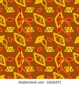 abstract seamless repeat pattern with rhombs