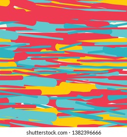 An abstract seamless repeating art brush pattern