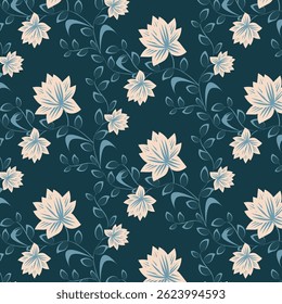  Abstrato Seamless repetido bando de padrão folha floral texturizado geométrico fundo colorido vetor moderno papel de parede simples, azulejo, papel de parede, tecido, têxteis, cartões, capas, banners, branding .