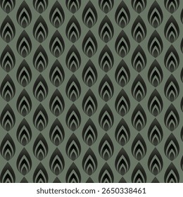  Abstract Seamless repeating  floral  pattern textured geometric black , gray  background vector  modern simple wallpaper, tile , wallpaper, fabric, textile, cards, covers ,banners ,branding .