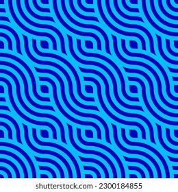 Abstract seamless repeating geometric pattern