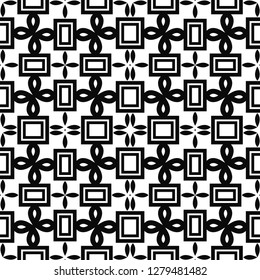 Abstract seamless retro art deco vintage ornamental background