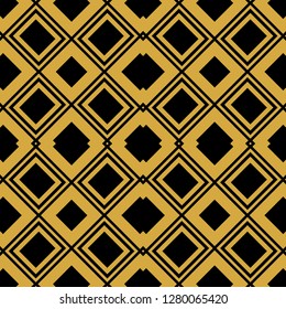 Abstract seamless retro art deco vintage ornamental background