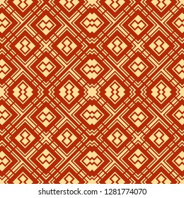 Abstract seamless retro art deco vintage ornamental background