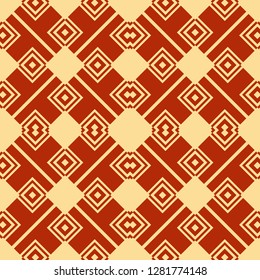 Abstract seamless retro art deco vintage ornamental background
