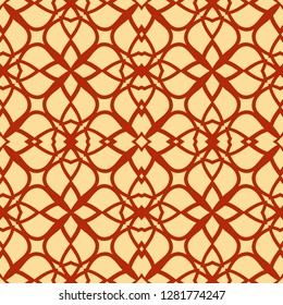Abstract seamless retro art deco vintage ornamental background